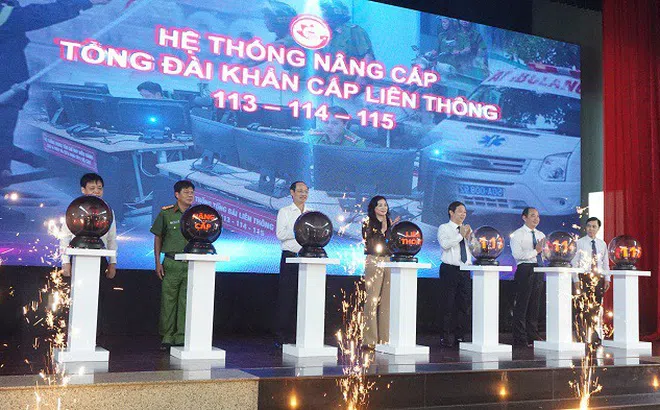 TP. HCM chính thức ra mắt hệ thống nâng cấp tổng đài khẩn cấp liên thông 113-114-115