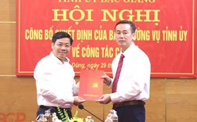 Bắc Giang: Phó Trưởng ban Thường trực Ban tuyên giáo Tỉnh ủy nhận chức Bí thư Huyện ủy Yên Dũng