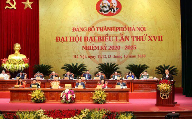 Sáng nay (12/10), khai mạc Đại hội Đảng bộ TP Hà Nội nhiệm kỳ 2020 - 2025