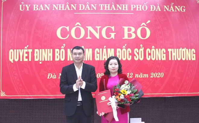 Đà Nẵng: Bổ nhiệm bà Lê Thị Kim Phương giữ chức Giám đốc Sở Công thương