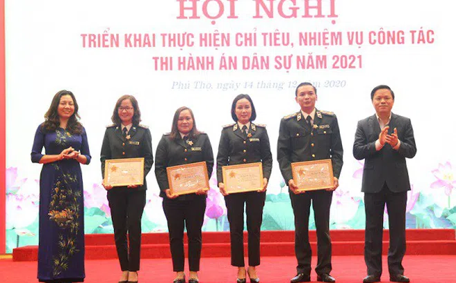 Phú Thọ: Triển khai thực hiện chỉ tiêu, nhiệm vụ công tác Thi hành án dân sự năm 2021