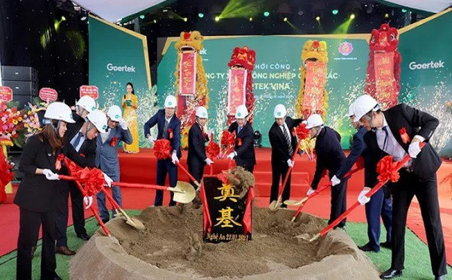 Doanh nghiệp nước ngoài “rót” 100 triệu USD xây nhà máy thiết bị điện tử thông minh ở Nghệ An
