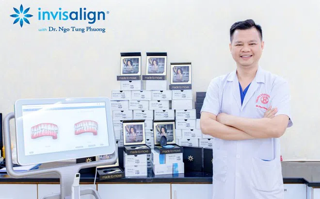 Hà Nội: Bác sĩ Ngô Tùng Phương với công nghệ chỉnh nha Invisalign hiện đại nhất thế giới