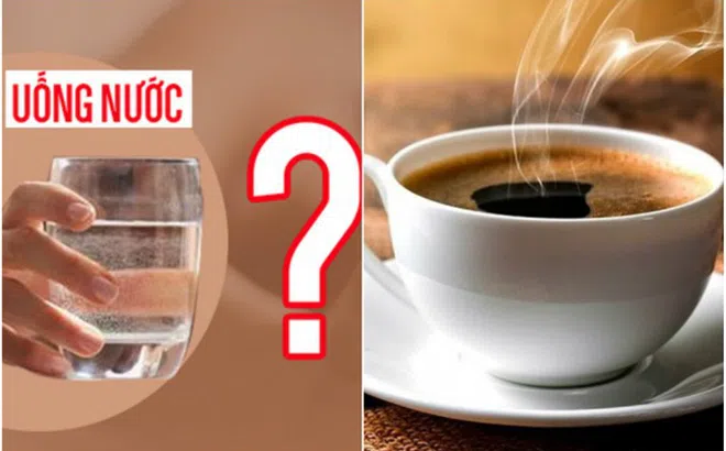 Uống nước trước hay sau khi uống cà phê là đúng nhất? nhiều người vẫn uống sai mà không biết