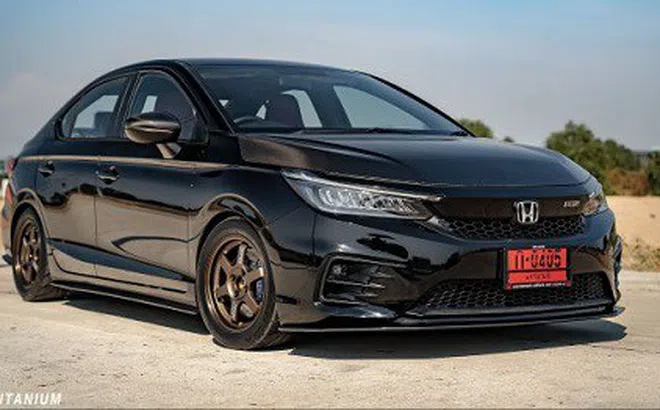 2020 Honda City Turbo RS đến từ xứ sở chùa Vàng, trang bị bộ kit cực thể thao
