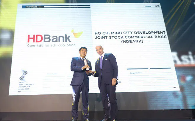 HDBank, ngân hàng Việt Nam duy nhất 3 năm liền vào danh sách ‘Nơi làm việc tốt nhất châu Á'